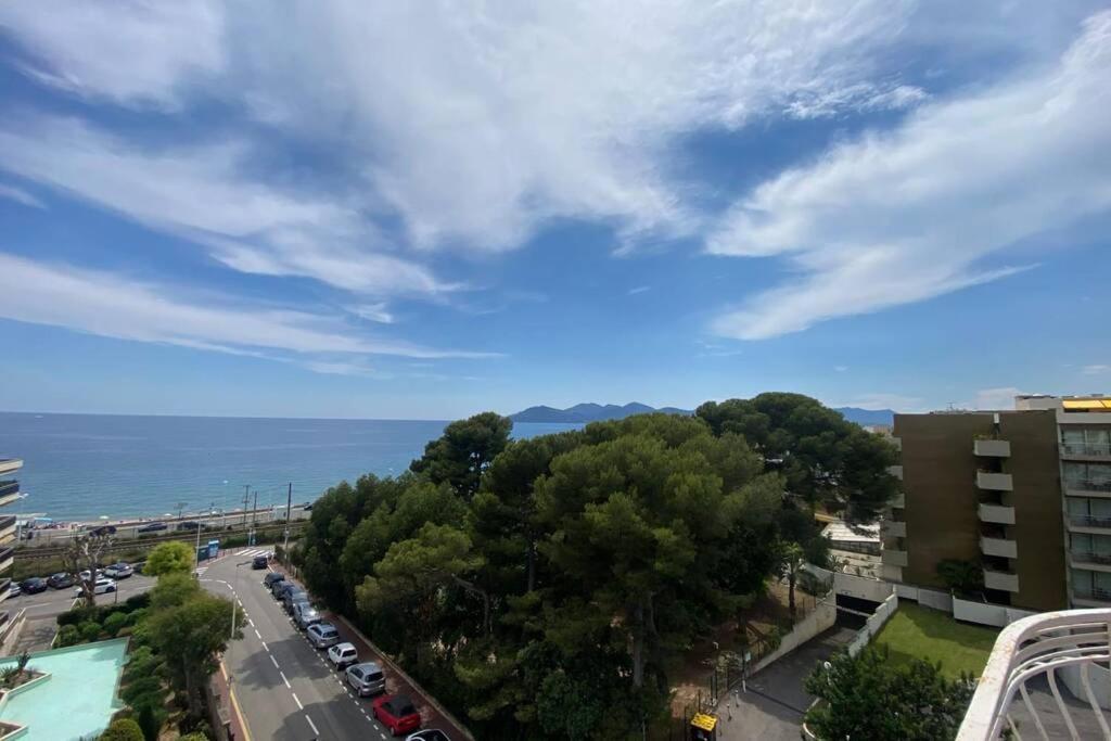 C060-Bel Appartement Avec Vue Mer - Picaud Cannes Exterior photo